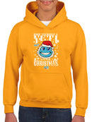 Yeti Christmas Cheer - Festive Frozeti Dippin’ Dots Graphic Youth's Hoodie
