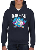Taste the Fun - Frozeti the Yeti Dippin' Dots Graphic Youth's Hoodie