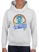 Frozeti the Yeti - Dippin' Dots Ice Cream Fun Graphic Youth's Hoodie