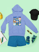 Taste the Fun - Dippin’ Dots Ice Cream Assorted Treats Graphic Youth's Hoodie