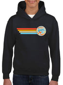 Retro Dippin' Dots Ice Cream Stripes - Cool Summer Graphic Youth's Hoodie