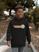 Retro Dippin' Dots Ice Cream Stripes - Cool Summer Graphic Youth's Hoodie