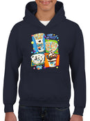Colorful Dippin' Dots Ice Cream Treats - Fun Dessert Graphic Youth's Hoodie