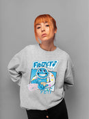 Frozeti the Yeti - Cool Dippin’ Dots Ice Cream Graphic Women's Sweatshirt