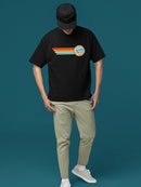 Retro Dippin' Dots Ice Cream Stripes - Cool Summer Graphic Men's T-shirt