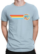 Retro Dippin' Dots Ice Cream Stripes - Cool Summer Graphic Men's T-shirt