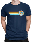 Retro Dippin' Dots Ice Cream Stripes - Cool Summer Graphic Men's T-shirt
