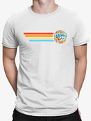 Retro Dippin' Dots Ice Cream Stripes - Cool Summer Graphic Men's T-shirt