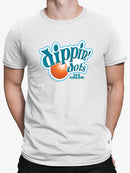 Retro Dippin' Dots Logo Graphic Tee - Ice Cream Lovers Graphic Men's T-shirt