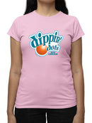 Retro Dippin' Dots Logo Graphic Tee - Ice Cream Lovers Graphic