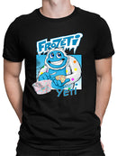 Frozeti the Yeti - Cool Dippin’ Dots Ice Cream Graphic Men's T-shirt