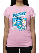 Frozeti the Yeti - Cool Dippin’ Dots Ice Cream Graphic