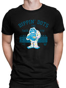 Taste the Fun Frozeti Dippin' Dots Retro Yeti Graphic Men's T-shirt