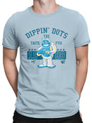 Taste the Fun Frozeti Dippin' Dots Retro Yeti Graphic Men's T-shirt