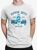 Taste the Fun Frozeti Dippin' Dots Retro Yeti Graphic Men's T-shirt