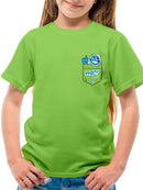 Frozeti the Yeti - Dippin' Dots Ice Cream Graphic Youth's T-shirt