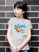 Retro Dippin' Dots Logo Graphic Tee - Ice Cream Lovers Graphic Youth's T-shirt