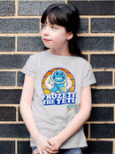 Frozeti the Yeti - Dippin' Dots Ice Cream Fun Graphic Youth's T-shirt