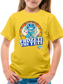 Frozeti the Yeti - Dippin' Dots Ice Cream Fun Graphic Youth's T-shirt