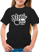Classic Dippin' Dots Logo Graphic Tee - Ice Cream Lovers Graphic Youth's T-shirt