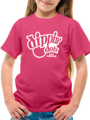 Classic Dippin' Dots Logo Graphic Tee - Ice Cream Lovers Graphic Youth's T-shirt