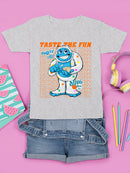 Taste the Fun - Frozeti Yeti Dippin' Dots Graphic Youth's T-shirt