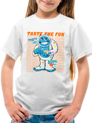 Taste the Fun - Frozeti Yeti Dippin' Dots Graphic Youth's T-shirt