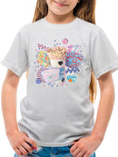 Retro Dippin’ Dots Delight - Colorful Ice Cream Treat Graphic Youth's T-shirt