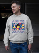 Japanese Streetwear Emoji - Geisha, Sushi, Ramen, Fuji Men's Sweatshirt