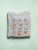 Celestial Zodiac Emoji - Astrology Horoscope Constellation Women's Sweatshirt