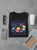 Japanese Streetwear Emoji - Geisha, Sushi, Ramen, Fuji Men's T-shirt