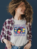 Japanese Streetwear Emoji - Geisha, Sushi, Ramen, Fuji Women's T-shirt