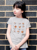 Celestial Zodiac Emoji - Astrology Horoscope Constellation Youth's T-shirt