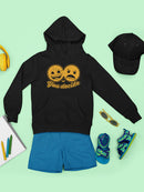 You Decide - Dual Mood Emoji Retro Graphic Youth's Hoodie