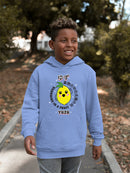 Kawaii Yuzu Citrus - Japanese Fruit Emoji Graphic Youth's Hoodie