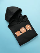 Celestial Joy Icons - Retro Cosmic Emojis Men's Hoodie