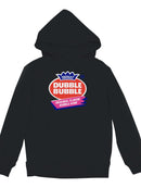 Officially Licensed Dubble Bubble Original Flavor Gum Logo Youth's Hoodie