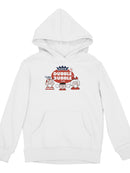 Officially Licensed Dubble Bubble Vintage Gum Advertisement Youth's Hoodie