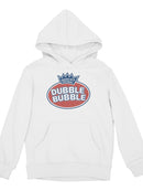 Officially Licensed Dubble Bubble Logo Design Youth's Hoodie