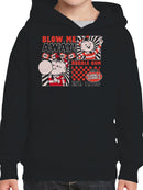 Officially Licensed Dubble Bubble Retro Gum Artwork Youth's Hoodie