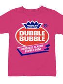 Officially Licensed Dubble Bubble Original Flavor Bubble Gum Logo Youth's T-shirt