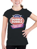 Officially Licensed Dubble Bubble Original Flavor Logo Youth's T-shirt