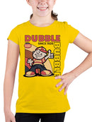 Officially Licensed Dubble Bubble Gum Vintage Poster Youth's T-shirt