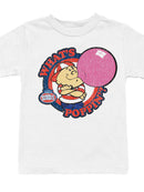 Officially Licensed Dubble Bubble What's Poppin' Vintage Gum Cartoon Youth's T-shirt