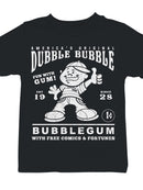 Officially Licensed Dubble Bubble Classic Advertisement Youth's T-shirt