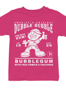 Officially Licensed Dubble Bubble Classic Advertisement Youth's T-shirt