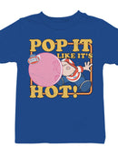 Officially Licensed Dubble Bubble Pop It Like It's Hot Bubble Gum Youth's T-shirt