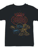 Officially Licensed Dubble Bubble Classic Gum Advertisement Youth's T-shirt