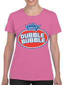 Officially Licensed Dubble Bubble Logo Women's T-shirt