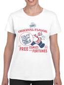 Officially Licensed Dubble Bubble Vintage Promo Design Women's T-shirt